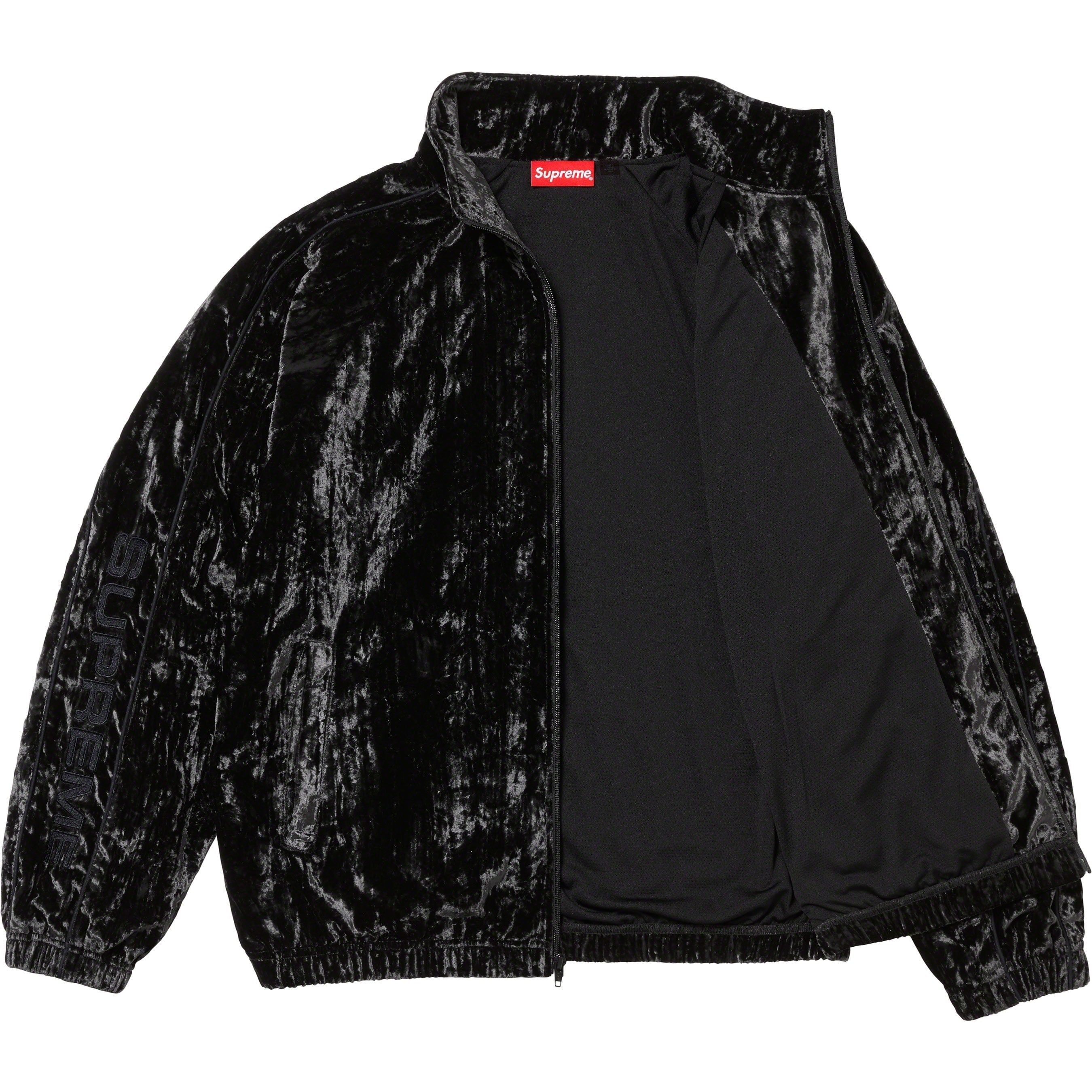 Crushed Velvet Track Jacket view 5